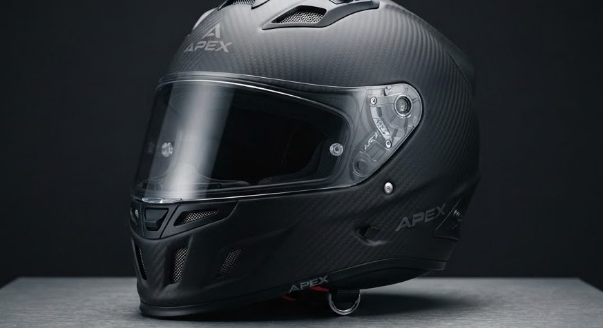 Apex Full-Face Helmet — detail view